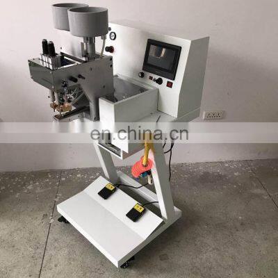 Hot Sale Automatic Nail Round Pearl Fixing Beading Machine,Garment Beads Attaching Pearl Setting Machine photo-5