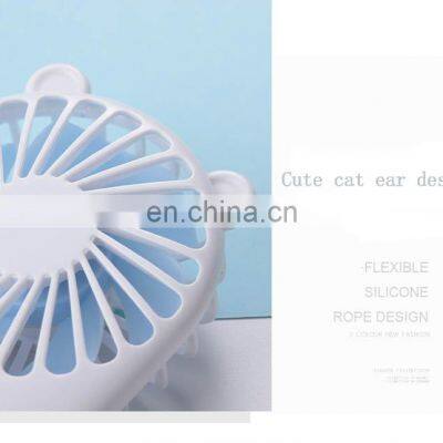 High Quality Portable Travel Office Air Cooling Battery Charge Usb Rechargeable Handheld Min Pocketi Fan photo-5