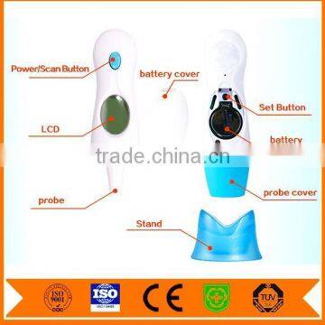 Bluetooth Infrared Ear Thermometer With Digital Lcd Display Readout - Celsius, Fahrenheit Reading