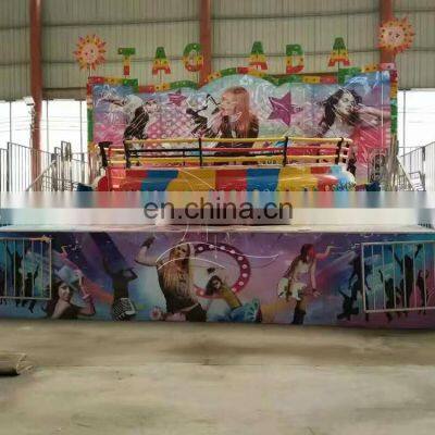 Indoor and outdoor fairground amusement playground equipment tagada turntable for sale