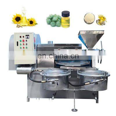 Industrial 500Kg/Hour Groundnut Sunflower Process Price Cold Oil Press Machine Oil Mill For Sale