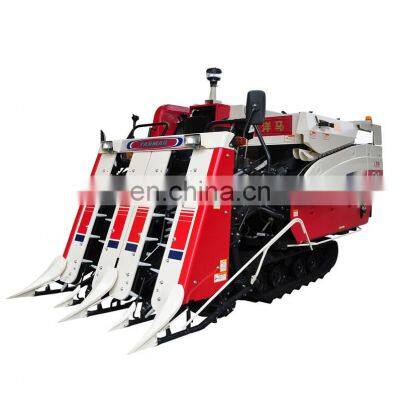 high quality YM AG600A agriculture combine harvester machine rice cutter YM half-feed rice combine harvester