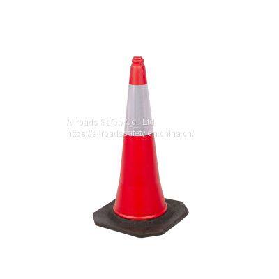 100cm Saudi Hot-selling Reflective Traffic Control Safety Road Cone photo-2