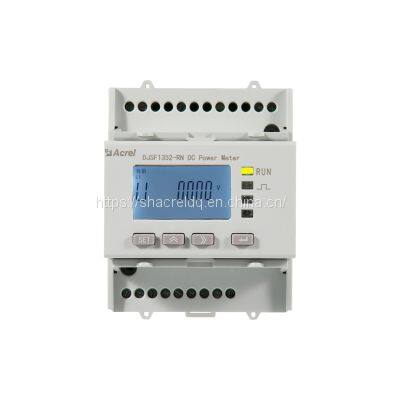 Acrel Lcd Display Din Rail Mounting Dc Power Consumption Meter Djsf1352-Rn For Solar Pv System Smart Electricity Monitor photo-4