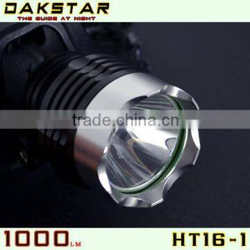 DAKSTAR Wholesale HT16-1 XML T6 1000LM 18650 Aluminum Rechargeable CREE Camping New Headlamp