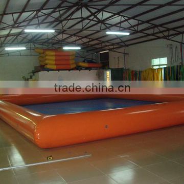 Commercial Orange adult inflatable kids swimming pool