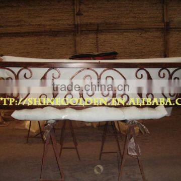 Wrought Iron Balcony Balustrade Design photo-3