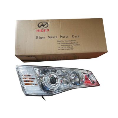 Higer Bus Spare Parts Body Parts 37VBA-11200 Lighting system KLQ6129Q Head Lamp headlights for china buses