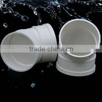 PVC pipe fittings for U-PVC Drainage Pipe System verified by BV/ISO