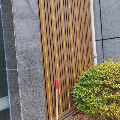 Fluted WPC wall panel, WPC sliding, castellated cladding, patent design