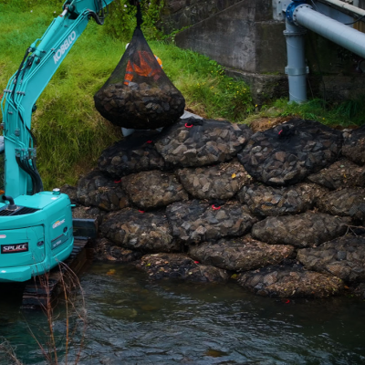 Cirtex Rock Bags,polyester rope riprap net bag,hanging net bag, ring polyester nylon net bag gabion net bag ,nylon rope gabion net bag Boli