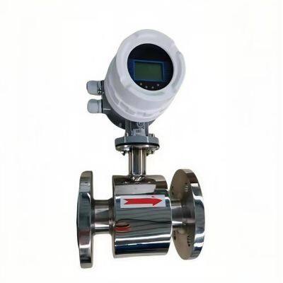 Compact Type Thread/Flange/Tri-Clamp Liquid Electromagnetic Flowmeter for Water