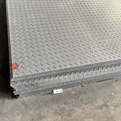 ASTM A36 S235jr Q355 Q235B Hot Rolled Cold Rolled Mild Carbon Checkered Steel Sheet With Automobile Manufacturing photo-5