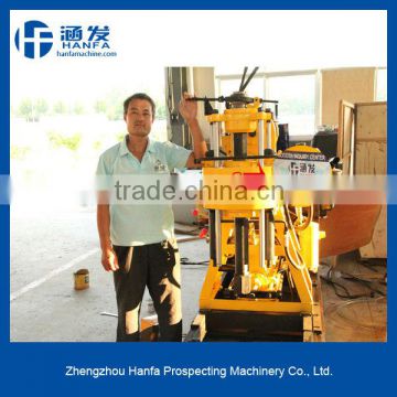 Hard Rock Driller! HF200 water drilling rig machine