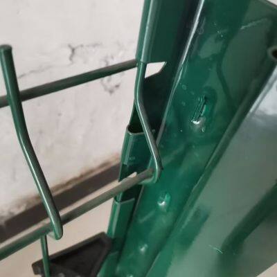 High Strength 3D Welded Wire Mesh Curved Fence Green for Yard Garden Boundary photo-5