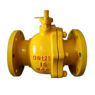 High-Quality WCB Flanged Ball Valve  Natural Gas Ball Valve