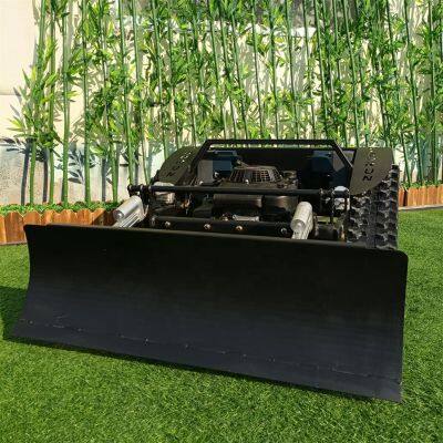 CE EPA Euro 5 Gasoline Engine Fast Weeding Tracked Remote Control Mowing Robot photo-3