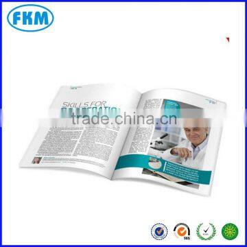 China supplier high quality magazines printing CMYK offset printing