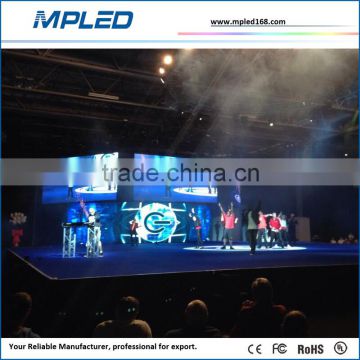 2015 promotion product for adverts led video wall 10mm for stage scene