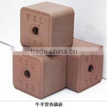 hot selling licking salt block machine