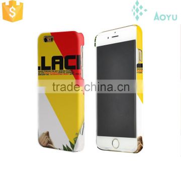 wholesale 3D sublimation PC phone case for iphone case printing