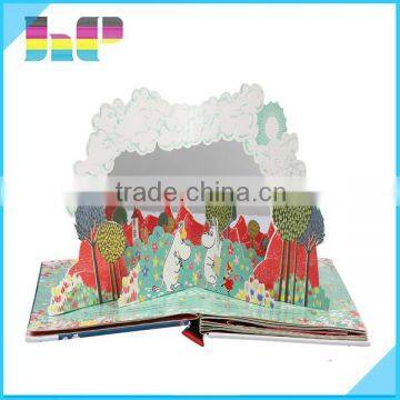 China directly printing child pop-up book printing book printing