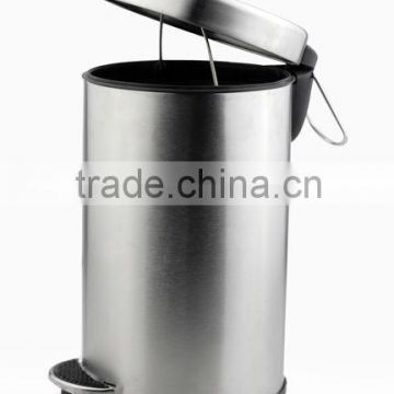 STAINLESS STEEL PLAIN PEDAL BIN