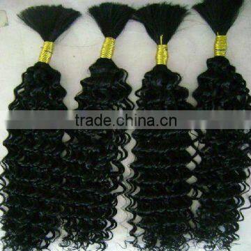 Great Cambodian Hair Bulk/Deep Wave Human Hair Bulk