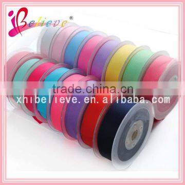 Wholesale no fade material grosgrain decoration ribbon on garment