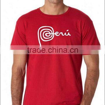 PERU BRAND LOGO COTTON MEN T-SHIRT