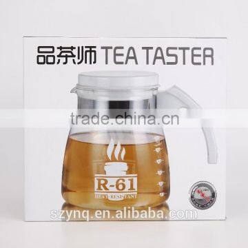 glass teapot
