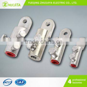 Zhuojiya Wenzhou Factory Bolted Brass And Aluminium Cable Lugs/Terminal Connecting With Bolts