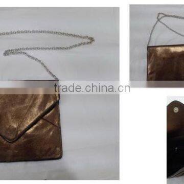 Copper Color Shoulder Bag