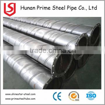 EN10025 S275JR Spiral SSAW Dredging Steel Pipes