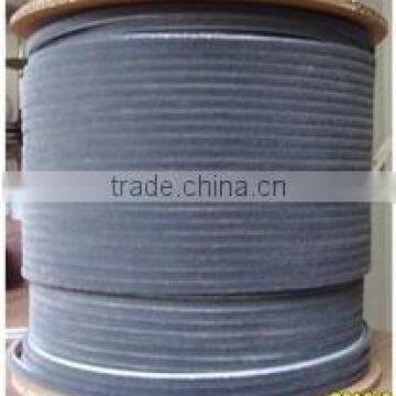 Thick non-silicone pile weather strip for doors