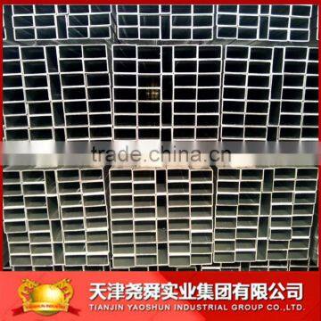 YAOSHUN Rectangular/square Steel Pipe/tubes/hollow Section Galvanized/black Annealing at a Good Price