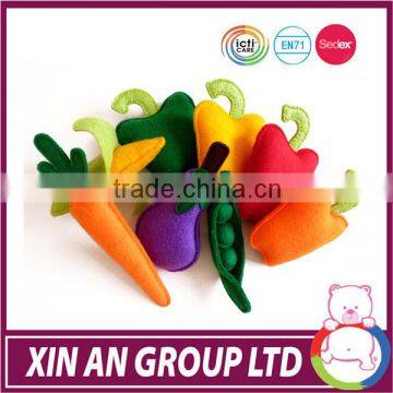 Custom Soft Stuffed Plush Material Fruit And Vegetable With Sound