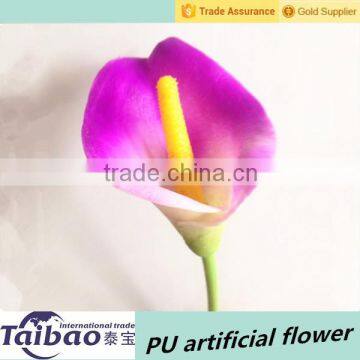 Wedding Decoration Wholesale Purple Real Touch Callas Lilies Flower