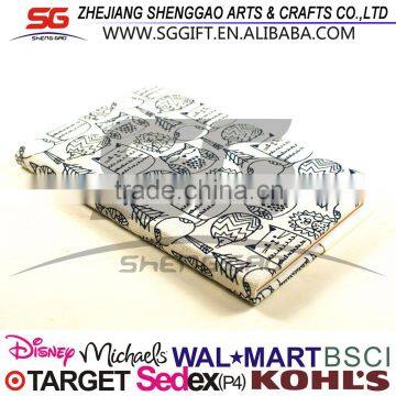 Eco-friendly Felt Hardcover Custom Design Notebook photo-4