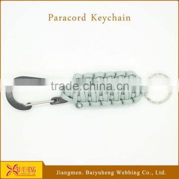 wholesale 550 paracord keychain for outside sport