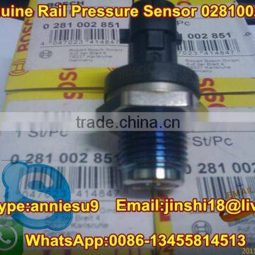 Original and New Common Rail Pressure Sensor 0281002851