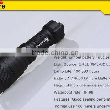 U2 LED 1000lm Whirl Switch LED Diving Flashlight photo-3