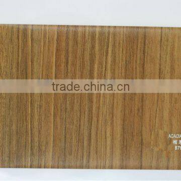 2013 Hot sale woodgrain wrapping profile pvc