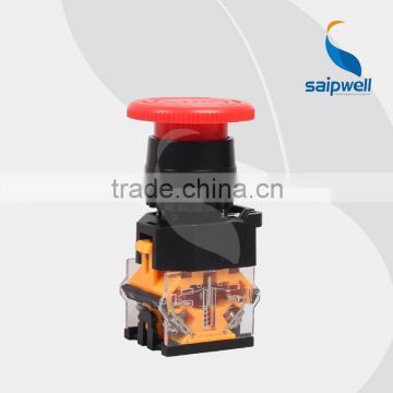 SAIP/SAIPWELL Plastic Housing Material Square Push Button