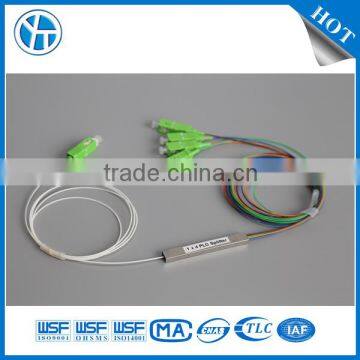 Micro-type Singlemode SC 1x4 PLC coupler for fiber optic managements