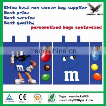 Printed brand non woven shop bag