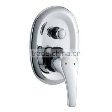 High Quality Brass Wall Bath Mixer, Polish and Chrome Finish, Conceal In wall Mixer