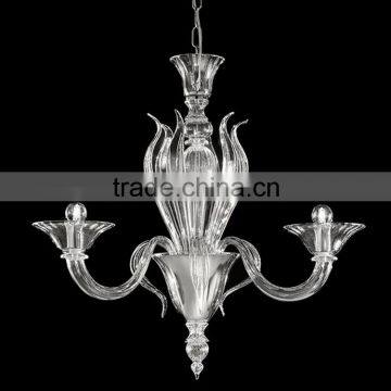 Modern Glass Chandelier Lighting Pendant Hanging Light Fixture 3 Arms Suspension Lamp CZ3546/3