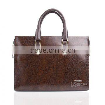 Full grain leather designer handbags tote bag made in guangdong manufacturer