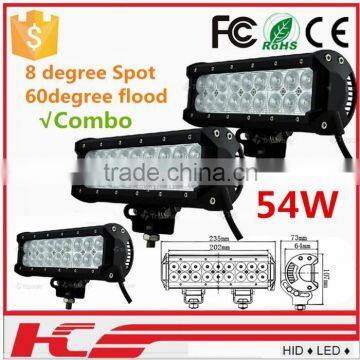 LED Work Lamp for Truck 12V 24v 54W Crystal Led Auto Led Work Light